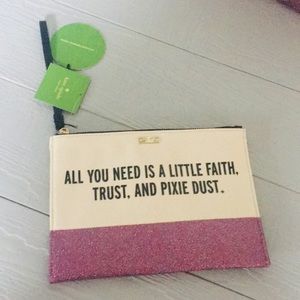 Disney Glitter Kate Spade wristlet Pixie Dust
